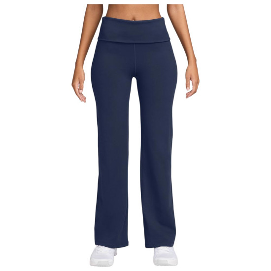 Nike Γυναικείο παντελόνι One Dri-FIT High-Waisted Fold-Over Pants Nike Γυναικείο παντελόνι One Dri-FIT High-Waisted Fold-Over Pants